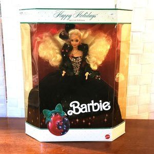 BARBIE - 1991 Happy Holidays Special Edition Barbie In Original Box - NRFB